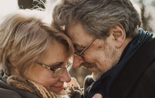 senior citizens couple during pandemic