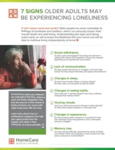 7 Signs Older Adults Maybe Experiencing Loneliness