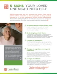 5 Signs Your Loved One Might Need Help