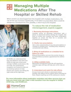 Managing Multiple Medications After A Hospital Stay